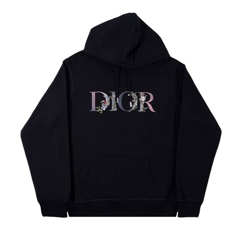 dior floral hoodie|dior flowers hoodie goat.